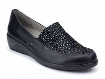 170201 Сурсил-Орто (Sursil-Ortho), туфли для взрослых, кожа, замша, черный, полнота 6 в Новокузнецке