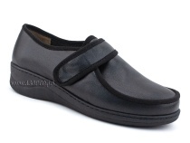 81-22-415/57 Рикосс (Ricoss) туфли для взрослых, кожа, черный, полнота 9 в Новокузнецке