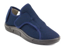 010ПБ-Ж-Т4 С  (77202-33386) Алми (Almi), туфли для взрослых, текстиль, синий в Новокузнецке