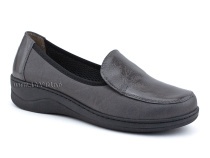 84-51И-22-402/30 Рикосс (Ricoss) туфли для взрослых, кожа, серый, полнота 9 в Новокузнецке